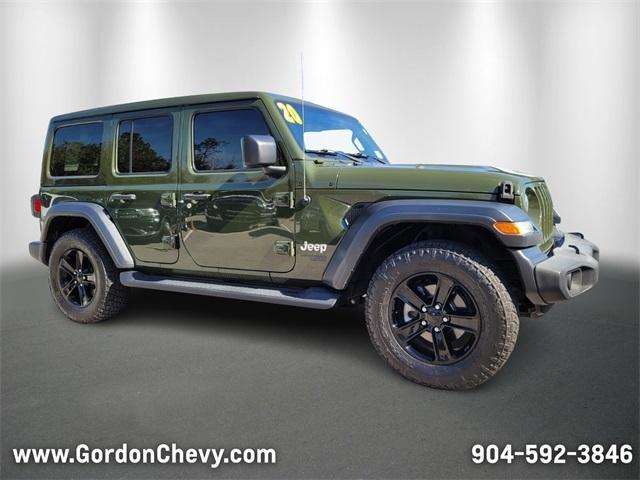 used 2020 Jeep Wrangler Unlimited car, priced at $25,950