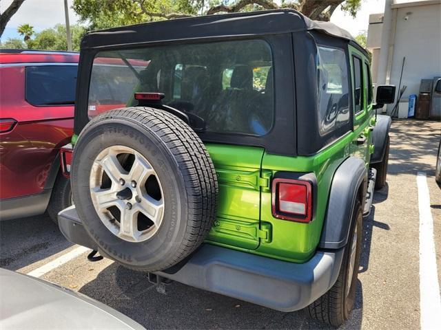 used 2018 Jeep Wrangler Unlimited car, priced at $21,900