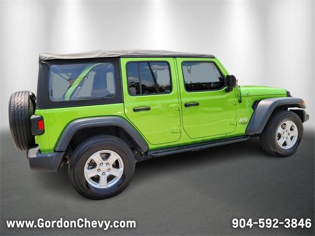 used 2018 Jeep Wrangler Unlimited car, priced at $20,500