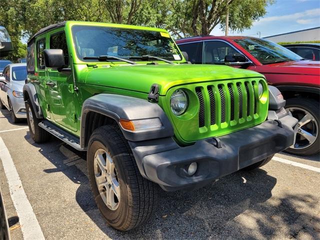 used 2018 Jeep Wrangler Unlimited car, priced at $21,900
