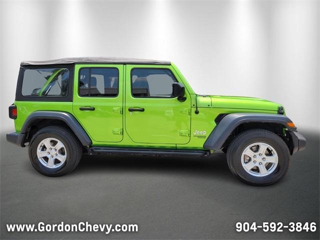 used 2018 Jeep Wrangler Unlimited car, priced at $20,500