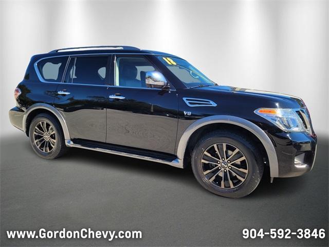 used 2018 Nissan Armada car, priced at $17,200