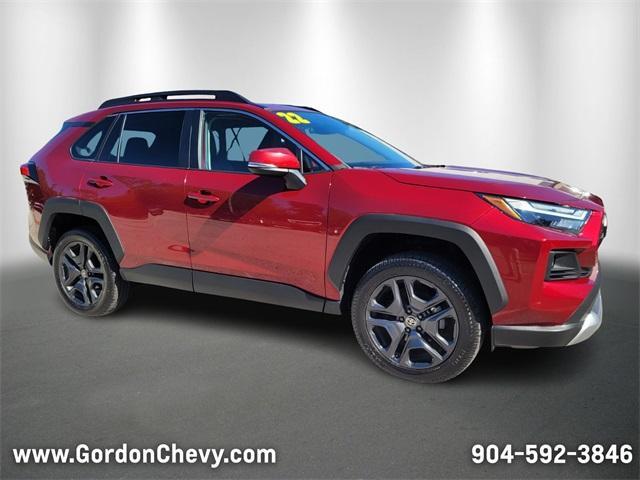 used 2022 Toyota RAV4 car, priced at $27,200