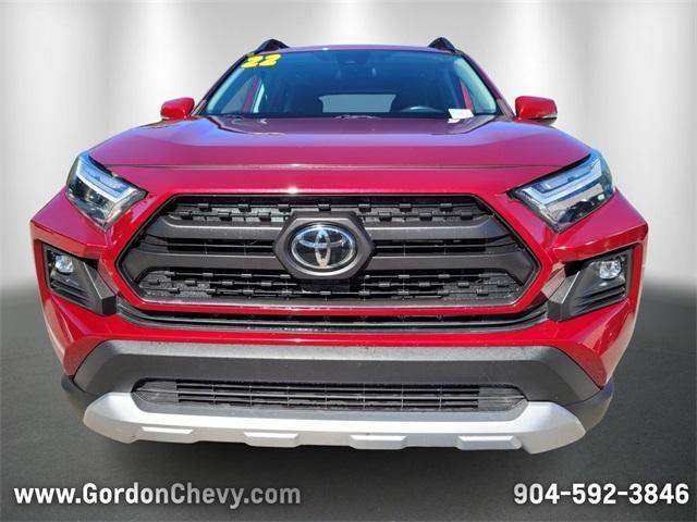 used 2022 Toyota RAV4 car, priced at $27,200