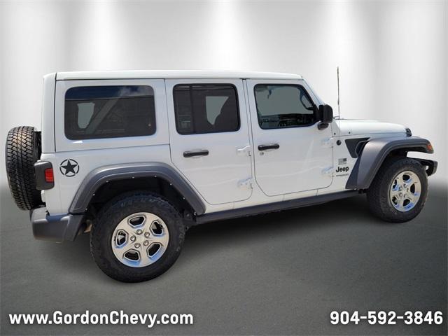 used 2021 Jeep Wrangler Unlimited car, priced at $32,700