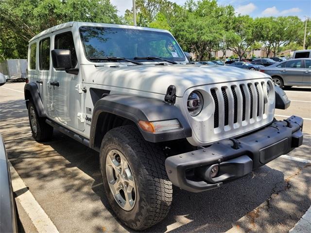 used 2021 Jeep Wrangler Unlimited car, priced at $33,800