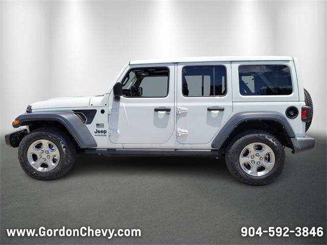 used 2021 Jeep Wrangler Unlimited car, priced at $32,700