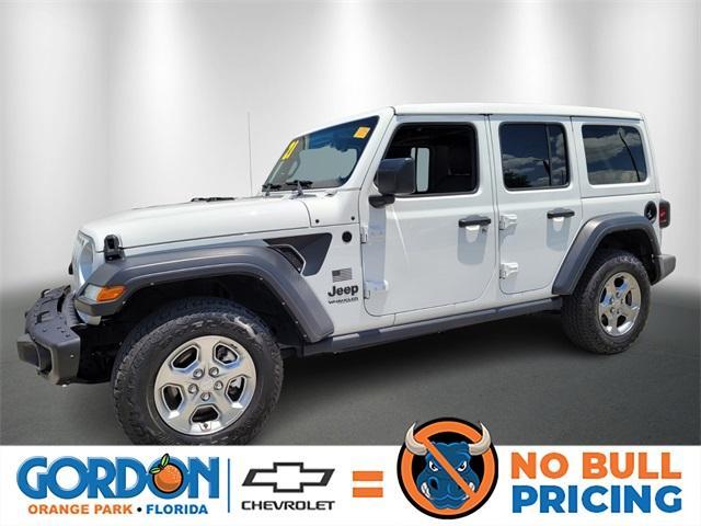 used 2021 Jeep Wrangler Unlimited car, priced at $33,800