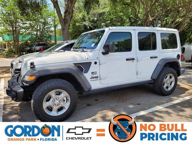 used 2021 Jeep Wrangler Unlimited car, priced at $33,800