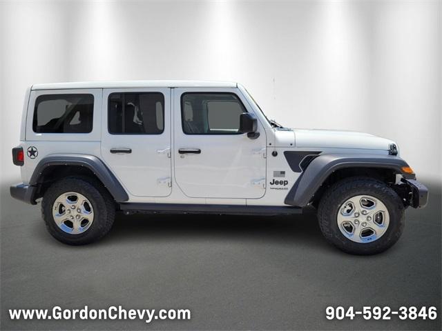 used 2021 Jeep Wrangler Unlimited car, priced at $32,700