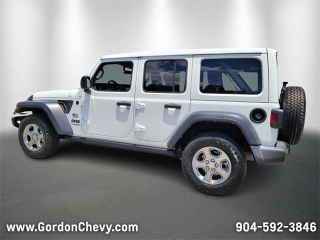 used 2021 Jeep Wrangler Unlimited car, priced at $32,700