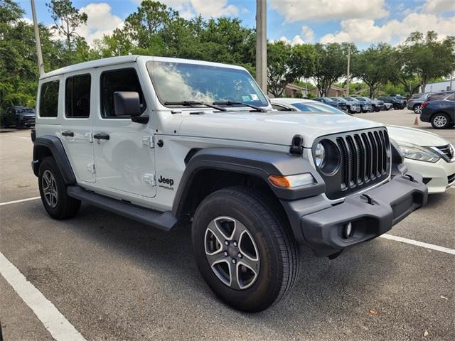 used 2022 Jeep Wrangler Unlimited car, priced at $34,500