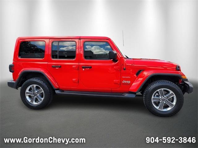 used 2022 Jeep Wrangler Unlimited car, priced at $34,000