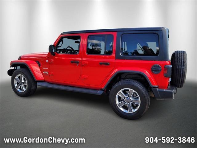 used 2020 Jeep Wrangler Unlimited car, priced at $31,850