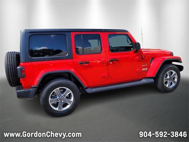 used 2020 Jeep Wrangler Unlimited car, priced at $31,850