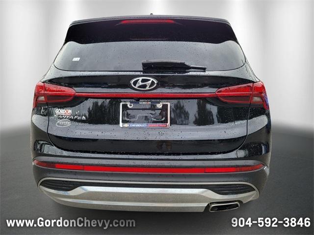 used 2021 Hyundai Santa Fe car, priced at $22,550