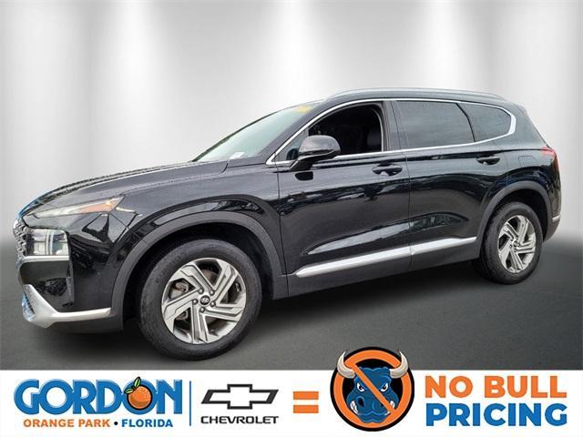 used 2021 Hyundai Santa Fe car, priced at $22,550