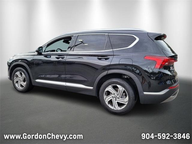 used 2021 Hyundai Santa Fe car, priced at $22,550