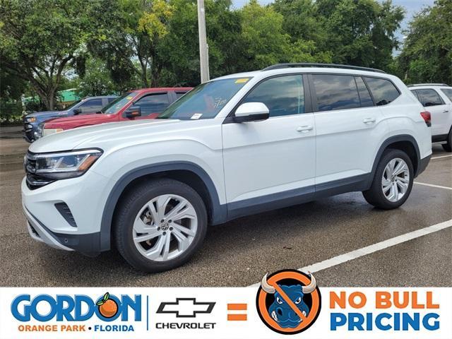 used 2021 Volkswagen Atlas car, priced at $22,900