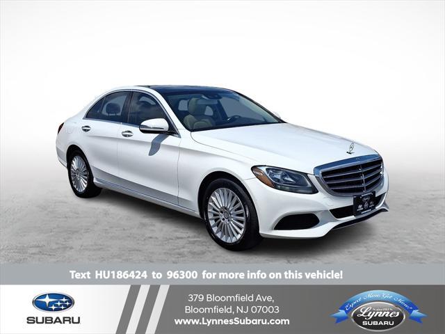 used 2017 Mercedes-Benz C-Class car, priced at $17,395