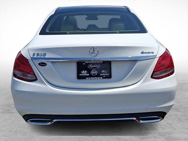 used 2017 Mercedes-Benz C-Class car, priced at $17,395