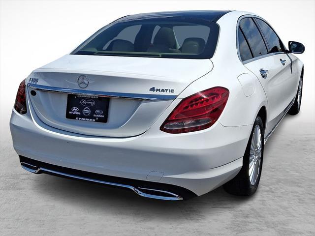 used 2017 Mercedes-Benz C-Class car, priced at $17,395