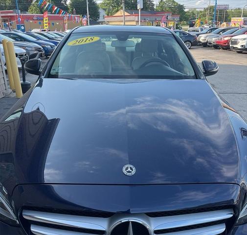 used 2018 Mercedes-Benz C-Class car, priced at $18,636