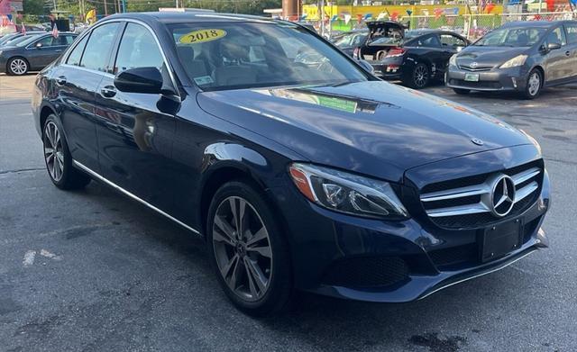 used 2018 Mercedes-Benz C-Class car, priced at $18,636
