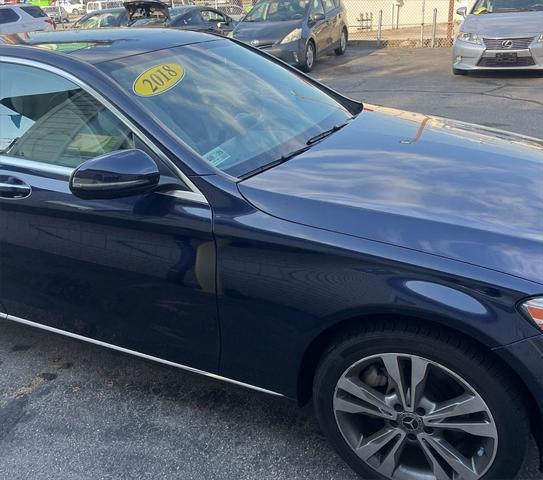 used 2018 Mercedes-Benz C-Class car, priced at $18,636