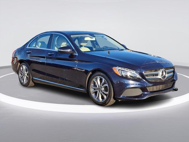 used 2018 Mercedes-Benz C-Class car, priced at $19,038