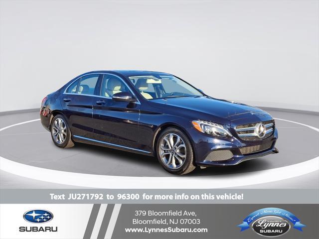 used 2018 Mercedes-Benz C-Class car, priced at $19,229