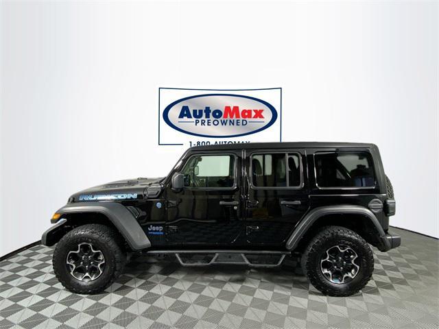 used 2022 Jeep Wrangler Unlimited 4xe car, priced at $33,500