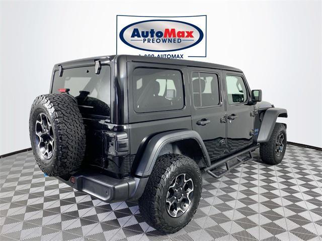 used 2022 Jeep Wrangler Unlimited 4xe car, priced at $34,999