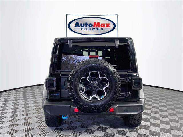 used 2022 Jeep Wrangler Unlimited 4xe car, priced at $34,999