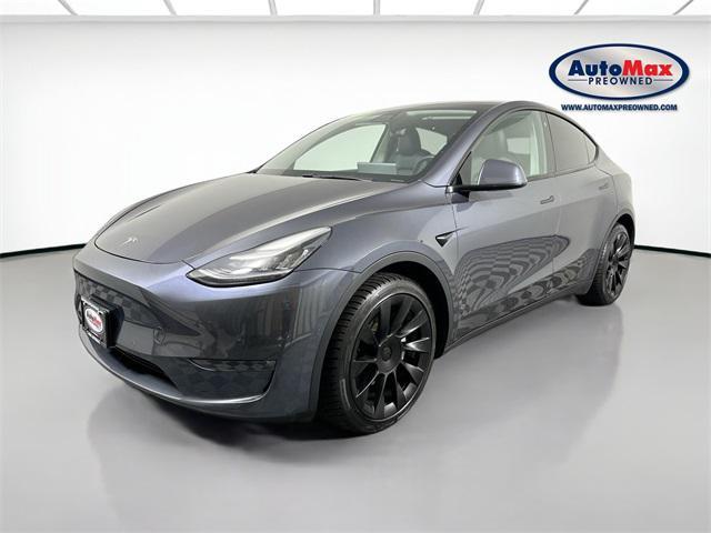 used 2021 Tesla Model Y car, priced at $27,000