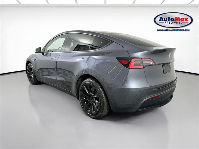 used 2021 Tesla Model Y car, priced at $27,000