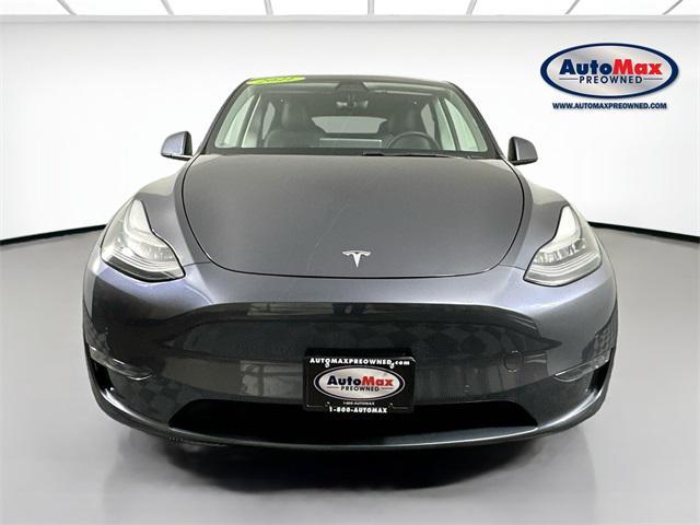 used 2021 Tesla Model Y car, priced at $27,000