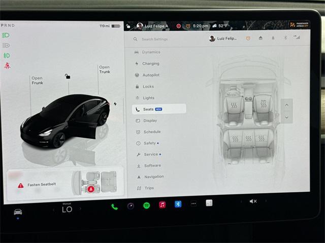 used 2022 Tesla Model 3 car, priced at $27,500