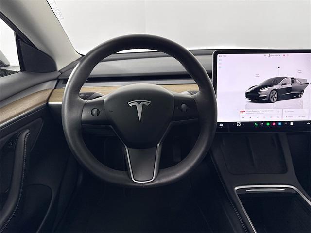 used 2022 Tesla Model 3 car, priced at $27,500