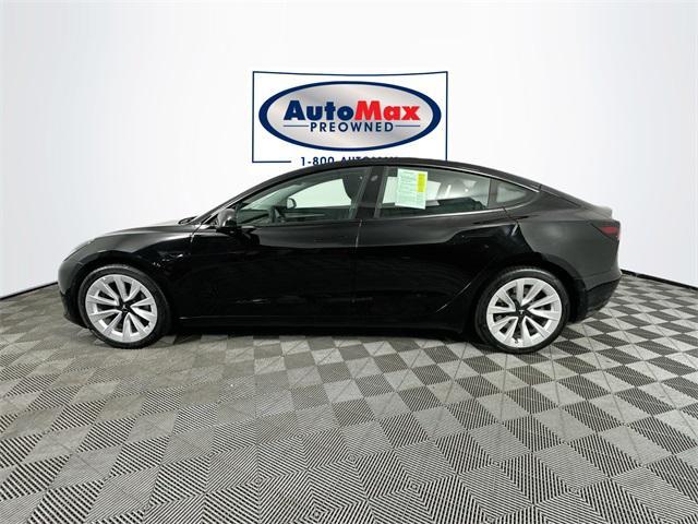 used 2021 Tesla Model 3 car, priced at $26,000