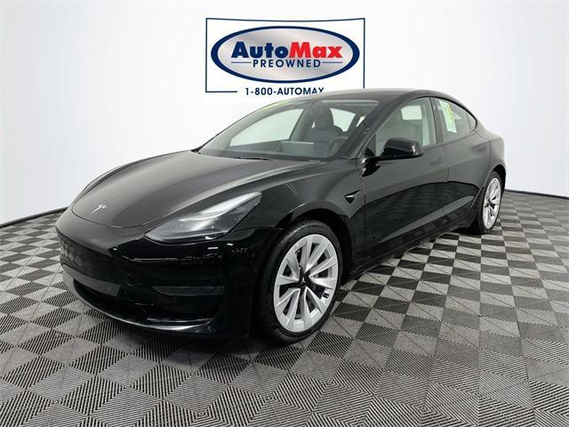 used 2021 Tesla Model 3 car, priced at $26,000