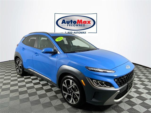 used 2022 Hyundai Kona car, priced at $22,000