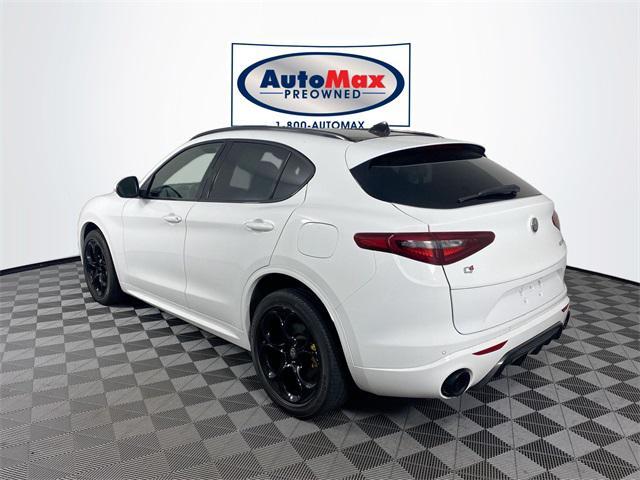 used 2021 Alfa Romeo Stelvio car, priced at $28,000