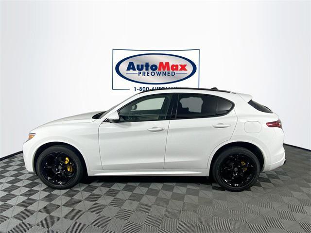 used 2021 Alfa Romeo Stelvio car, priced at $28,000