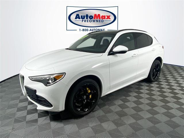 used 2021 Alfa Romeo Stelvio car, priced at $28,000