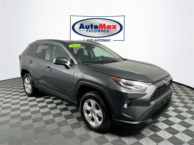 used 2020 Toyota RAV4 Hybrid car, priced at $28,000