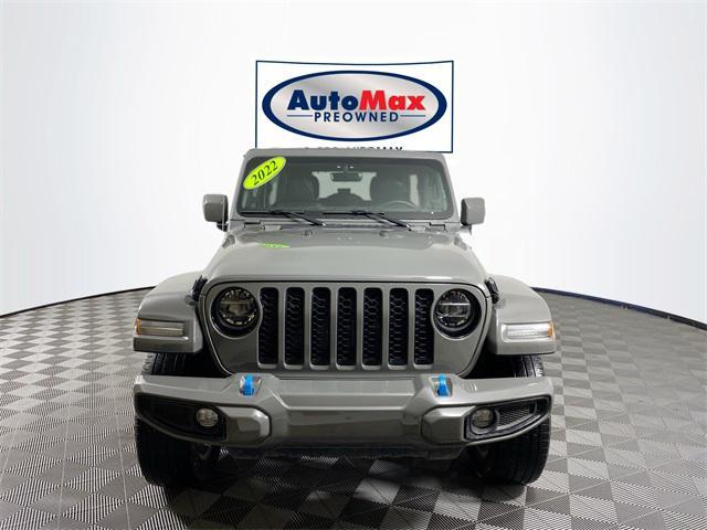 used 2022 Jeep Wrangler Unlimited 4xe car, priced at $33,000