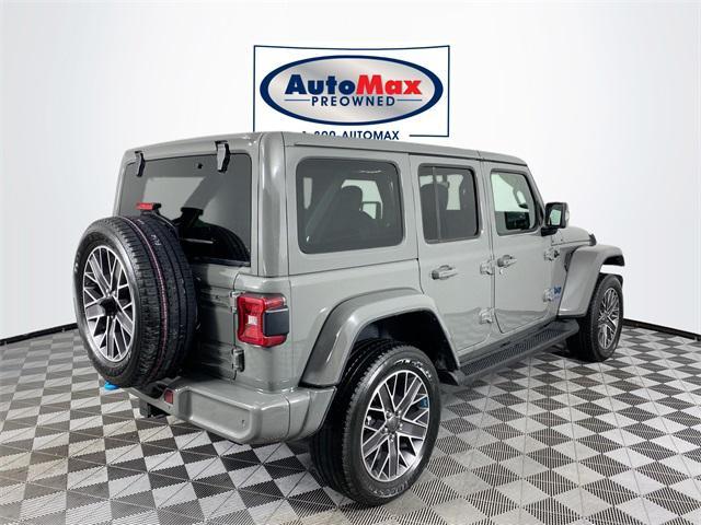 used 2022 Jeep Wrangler Unlimited 4xe car, priced at $33,000