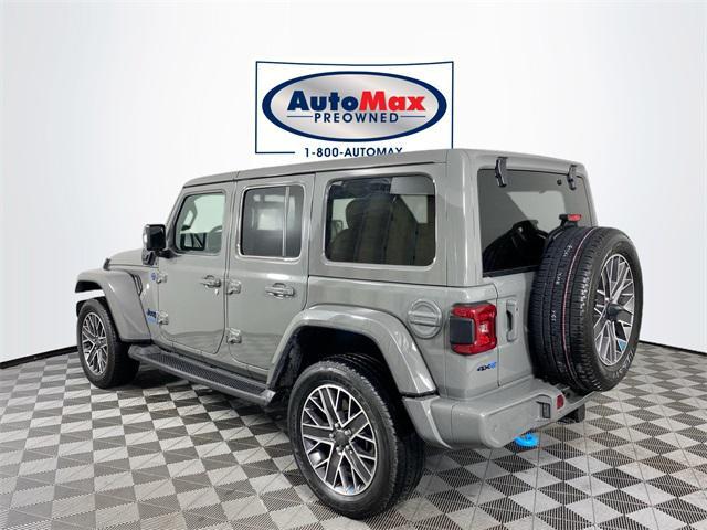 used 2022 Jeep Wrangler Unlimited 4xe car, priced at $33,000