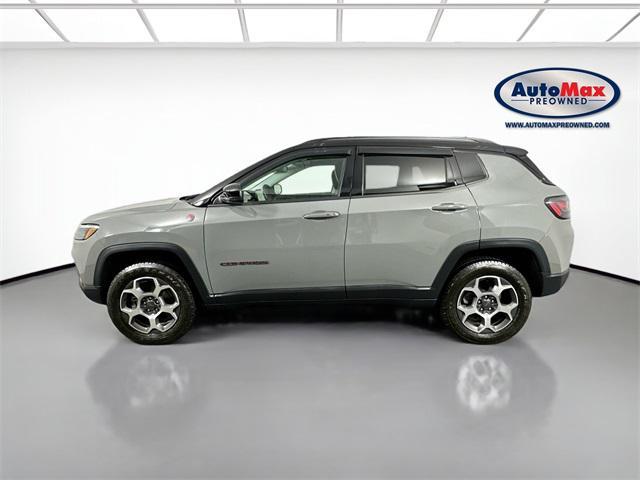 used 2022 Jeep Compass car, priced at $24,500